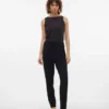 Vmeva-broek met lage taille