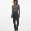 Vmeva-broek met lage taille