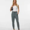 Vmeva-broek met middelhoge taille