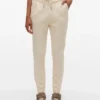 Vmeva-broek met middelhoge taille
