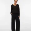Vmeva-broek met middelhoge taille