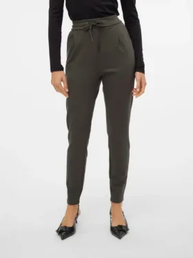 Vmeva-broek met middelhoge taille