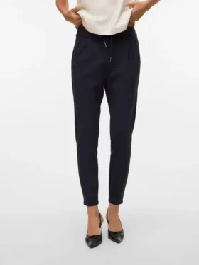 Vmeva-broek met middelhoge taille