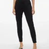 Vmeva-broek met middelhoge taille