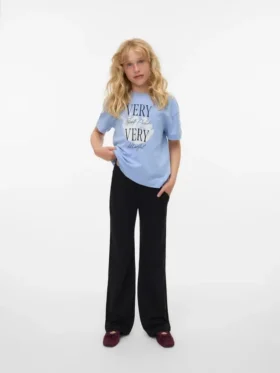 Vmeva-broek met middelhoge taille