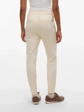 Vmeva-broek met middelhoge taille