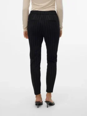 Vmeva-broek met middelhoge taille