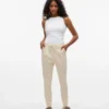 Vmeva-broek met middelhoge taille