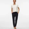 Vmeva-broek met middelhoge taille