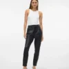 Vmeva-broek met middelhoge taille