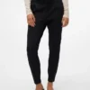 Vmeva-broek met middelhoge taille