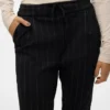 Vmeva-broek met middelhoge taille