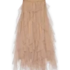 Vmeve lange rok met hoge taille