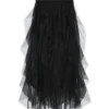 Vmeve lange rok met hoge taille