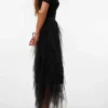 Vmeve lange rok met hoge taille