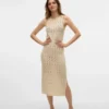 Vmfabienne Lange jurk