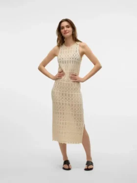 Vmfabienne Lange jurk
