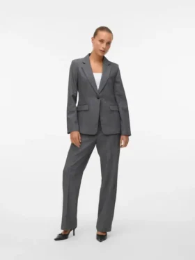 Vmfalke broek met middelhoge taille