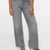 Vmfaye-jeans met lage taille en wijde pijpen