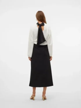 Vmfie lange rok met middelhoge taille