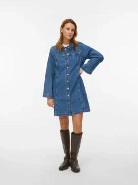 Vmfindo midi-jurk