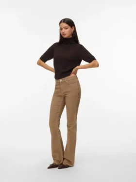 Vmflash-broek met middelhoge taille