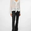 Vmflash-broek met middelhoge taille