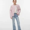 Vmflash-jeans met middelhoge taille en uitlopende pasvorm