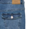 Vmflash-jeans met middelhoge taille en uitlopende pasvorm
