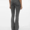 Vmflash-Jeans met middelhoge taille en uitlopende pijpen