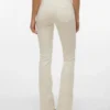 Vmflash-Jeans met middelhoge taille en uitlopende pijpen