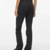 Vmflash-jeans met middelhoge taille en uitlopende pijpen