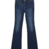 Vmflash-Jeans met middelhoge taille en uitlopende pijpen