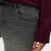 Vmflash-Jeans met middelhoge taille en uitlopende pijpen