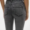 Vmflash-Jeans met middelhoge taille en uitlopende pijpen