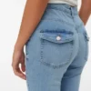 Vmflash Mid Rise Flared Fit-Jeans