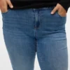 Vmflash Mid Rise Flared Fit-Jeans