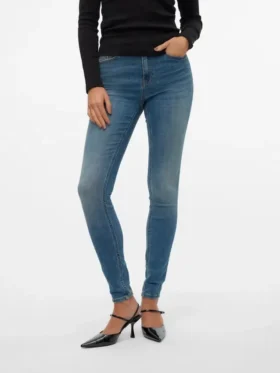 Vmflash Mid Rise Skinny Fit-Jeans