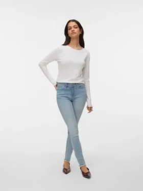 Vmflash Mid Rise Skinny Fit-Jeans