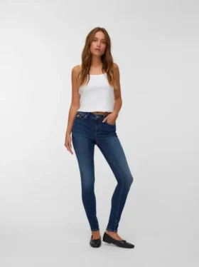 Vmflash Mid Rise Skinny Fit-Jeans