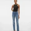 Vmflash Mid Rise Straight Fit-Jeans