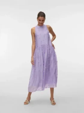 Vmflorente lange jurk