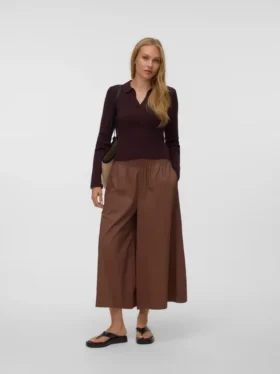 Vmfriba-broek met hoge taille