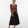 Vmfriba-broek met hoge taille