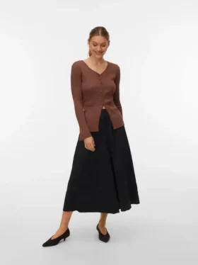 Vmfriba-broek met hoge taille
