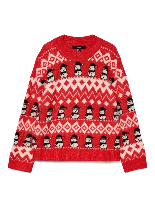 Vmfrostsnowman gebreide trui Vmfrostsnowman gebreide trui