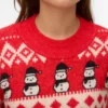 Vmfrostsnowman gebreide trui Vmfrostsnowman gebreide trui