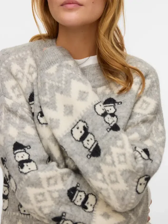 Vmfrostsnowman gebreide trui Vmfrostsnowman gebreide trui