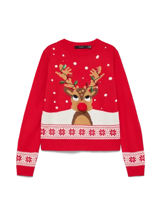 Vmfrostydeer gebreide trui Vmfrostydeer gebreide trui