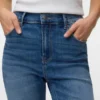 Vmgigi-Jeans met hoge taille en uitlopende pijpen
